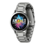 Reflex Active Series 31 Silver Stainless Steel Bracelet Smartwatch RA31-4093