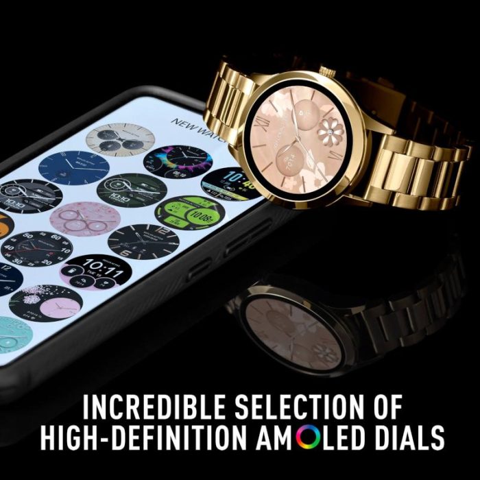Reflex Active Series 31 Gold Stainless Steel Bracelet Smartwatch RA31-4100