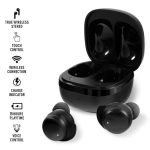 Reflex Active Series 36 Black Rubber Strap Smartwatch & Earbuds Set RA36-2198-TWS