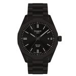 Tissot T-Classic PRC 100 Solar Black Stainless Steel Bracelet T1514223305100