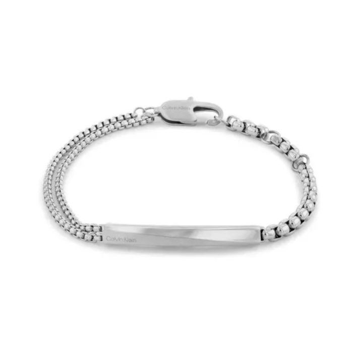 CALVIN KLEIN ΒΡΑΧΙΟΛΙ ΑΠΟ ΑΝΟΞΕΙΔΩΤΟ ΑΤΣΑΛΙ 35100058