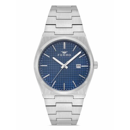 Ferro Silver Stainless Steel Bracelet F11373AWT-A3