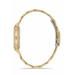 Ferro Crystals Gold Stainless Steel Bracelet FL21449AWT-B4