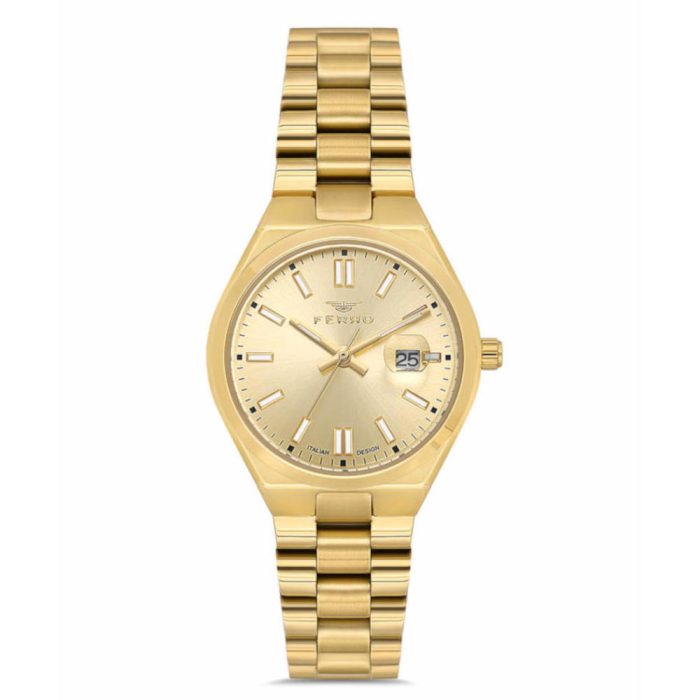 Ferro Gold Stainless Steel Bracelet FL21492AWT-B4