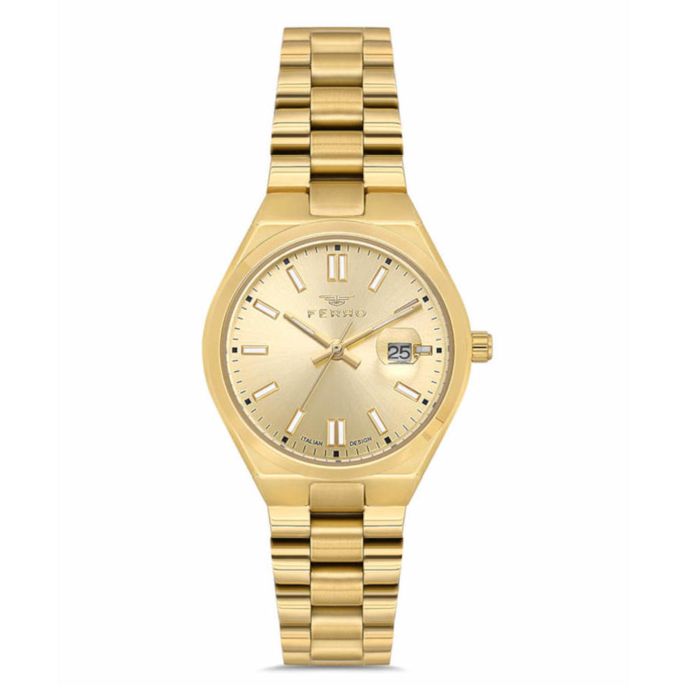 Ferro Gold Stainless Steel Bracelet FL21492AWT-B4