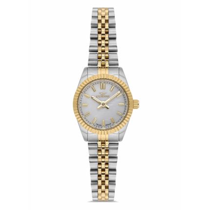 Ferro Two Tone Stainless Steel Bracelet FL21595AWT-D