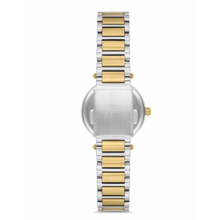 Ferro Crystals Two Tone Stainless Steel Bracelet FL40131A-D6