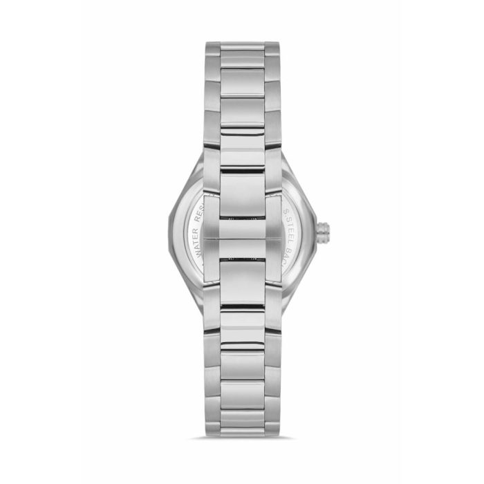 Ferro Crystals Silver Stainless Steel Bracelet FL43018A-A