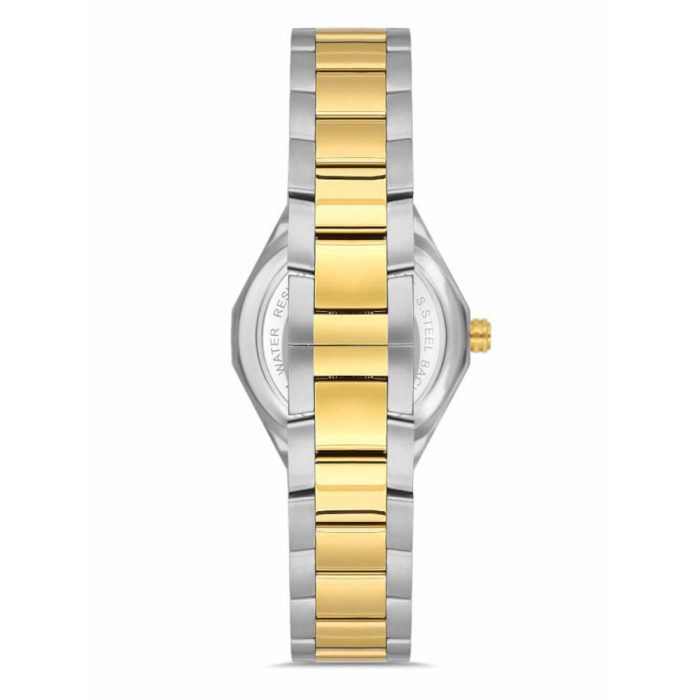 Ferro Crystals Two Tone Stainless Steel Bracelet FL43018A-D