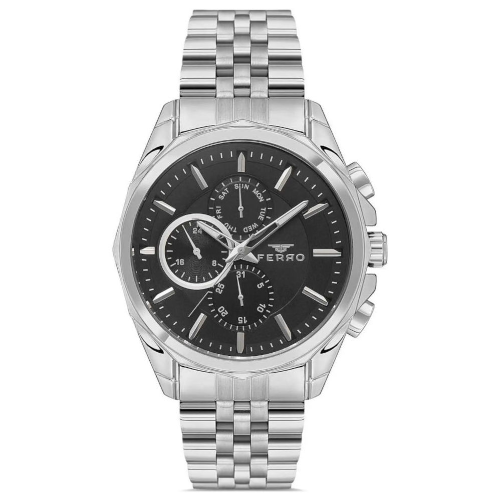 Ferro Silver Stainless Steel Bracelet FM11391AWT-A2