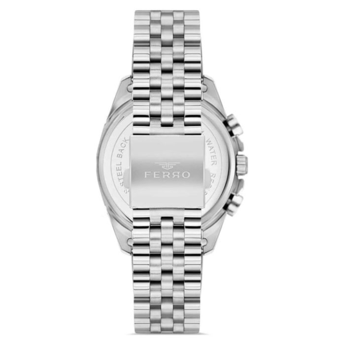 Ferro Silver Stainless Steel Bracelet FM11391AWT-A2