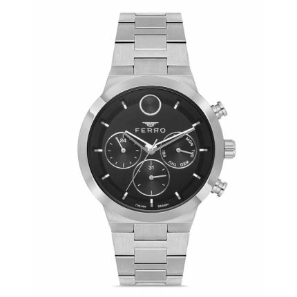 Ferro Silver Stainless Steel Bracelet FM11568AWT-A2