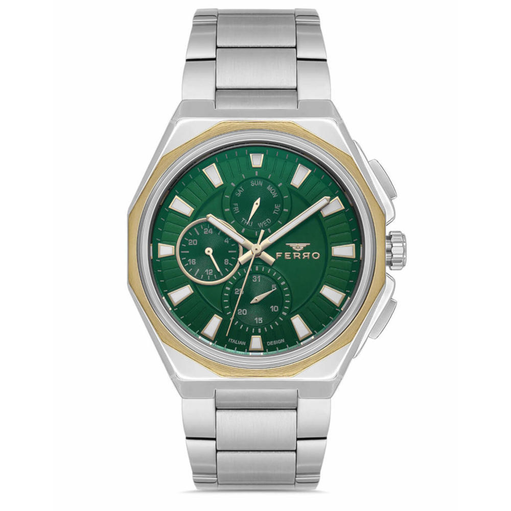 Ferro Silver Stainless Steel Bracelet FM11590AWT-D6
