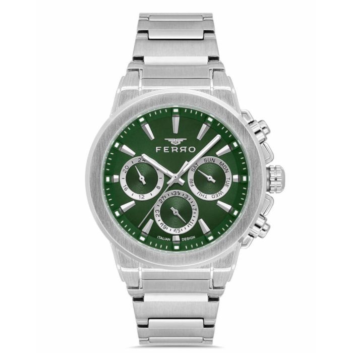 Ferro Silver Stainless Steel Bracelet FM40123A-A6