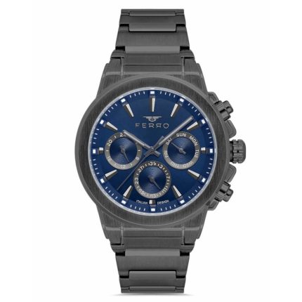 Ferro Grey Stainless Steel Bracelet FM40123A-V