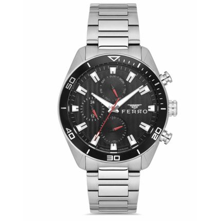 Ferro Silver Stainless Steel Bracelet FM40138A-A2