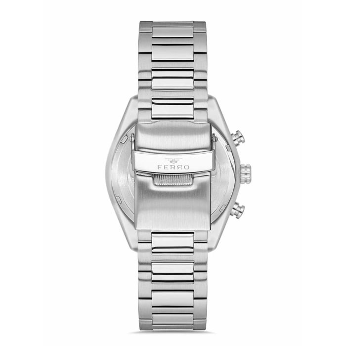 Ferro Silver Stainless Steel Bracelet FM40138A-A2