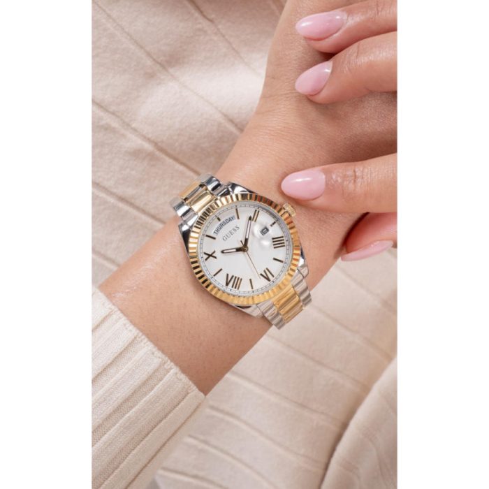 Guess Luna Two Tone Stainless Steel Bracelet GW0308L6