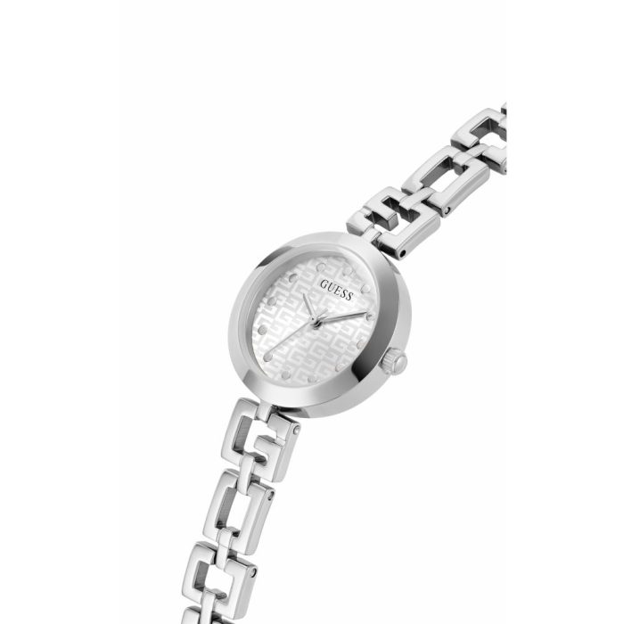 Guess Lady G Crystals Silver Stainless Steel Bracelet GW0549L1