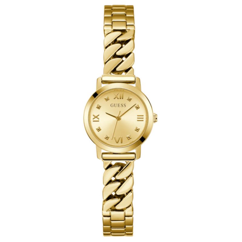 Guess Chime Gold Stainless Steel Bracelet GW0867L2
