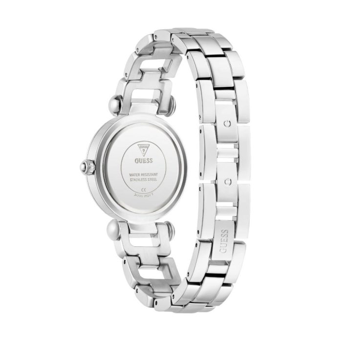 Guess Ginger Crystals Silver Stainless Steel Bracelet GW0869L3