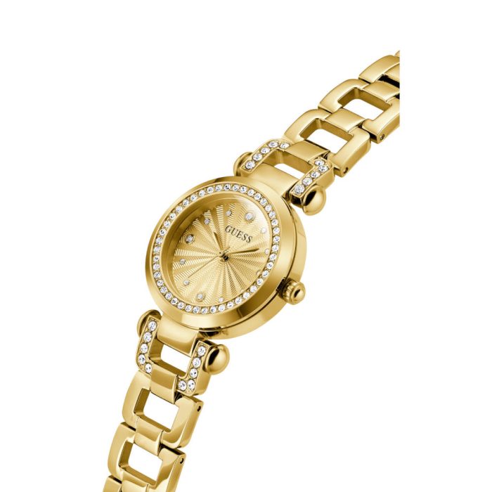 Guess Ginger Crystals Gold Stainless Steel Bracelet GW0869L4