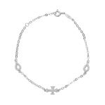 ΒΡΑΧΙΟΛΙ 9 ΚΑΡΑΤΙΑ ΛΕΥΚΟΧΡΥΣΟ 0023-BR254296W