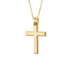 ΣΤΑΥΡΟΣ ΜΕ ΑΛΥΣΙΔΑ ΑΠΟ 14 ΚΑΡΑΤΙΑ ΚΙΤΡΙΝΟ ΧΡΥΣΟ 0640-ST255464