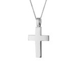 ΣΤΑΥΡΟΣ ΜΕ ΑΛΥΣΙΔΑ ΑΠΟ 14 ΚΑΡΑΤΙΑ ΛΕΥΚΟΧΡΥΣΟ 0022-ST255581