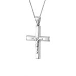 ΣΤΑΥΡΟΣ ΜΕ ΑΛΥΣΙΔΑ ΑΠΟ 9 ΚΑΡΑΤΙΑ ΛΕΥΚΟΧΡΥΣΟ 0044-ST255584