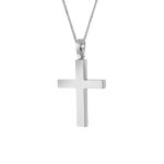 ΣΤΑΥΡΟΣ ΜΕ ΑΛΥΣΙΔΑ ΑΠΟ 14 ΚΑΡΑΤΙΑ ΛΕΥΚΟΧΡΥΣΟ 0024-ST255588