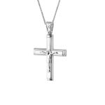 ΣΤΑΥΡΟΣ ΜΕ ΑΛΥΣΙΔΑ ΑΠΟ 9 ΚΑΡΑΤΙΑ ΛΕΥΚΟΧΡΥΣΟ 0056-ST255589