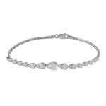 ΒΡΑΧΙΟΛΙ 14 ΚΑΡΑΤΙΑ ΛΕΥΚΟΧΡΥΣΟ ΜΕ ΖΙΡΓΚΟΝ 0026-BR255661