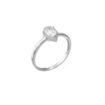 ΔΑΧΤΥΛΙΔΙ 14 ΚΑΡΑΤΙΑ ΛΕΥΚΟΧΡΥΣΟ ΜΕ ΖΙΡΓΚΟΝ 0032-DA255679