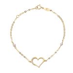 ΒΡΑΧΙΟΛΙ 9 ΚΑΡΑΤΙΑ ΚΙΤΡΙΝΟ ΧΡΥΣΟ ΜΕ ΖΙΡΓΚΟΝ 0022-BR255691