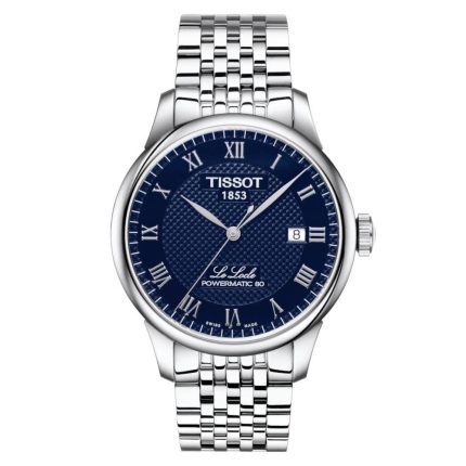 Tissot T-Classic Le Locle Powermatic 80 Automatic Silver Stainless Steel Bracelet T0064071104300