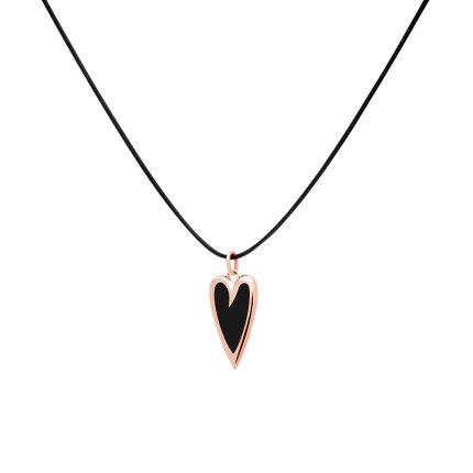 VERY GAVELLO NINA HEART ΚΟΛΙΕ ΑΠΟ 9 ΚΑΡΑΤΙΑ ΡΟΖ ΧΡΥΣΟ VPNI-S-R1