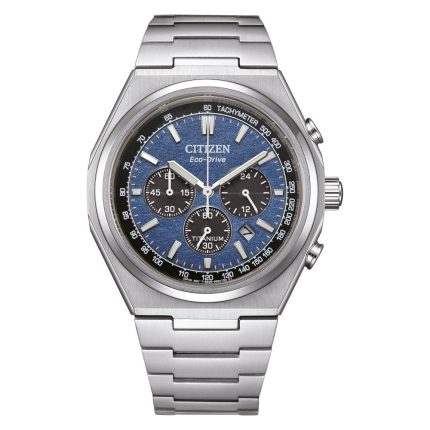 Citizen Zenshin Eco-Drive Chronograph Super Titanium Bracelet CA4610-85L