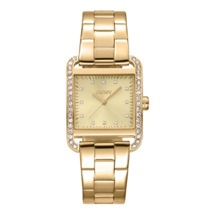 Dkny City Glitz Gold Stainless Steel Bracelet DK1L003M0025