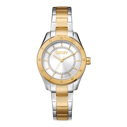 Dkny Chambers Sport Two Tone Stainless Steel Bracelet DK1L018M0055