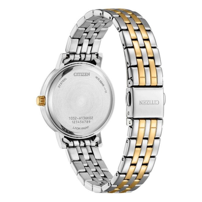 Citizen Ladies Elegance Two Tone Stainless Steel Bracelet EL3106-59D