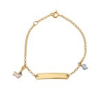 ΒΡΑΧΙΟΛΙ ΑΠO ΚΙΤΡΙΝΟ ΕΠΙΧΡΥΣΩΜΕΝΟ ΑΣΗΜΙ 0045-BR256064S