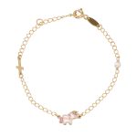 ΒΡΑΧΙΟΛΙ 14 ΚΑΡΑΤΙΑ ΚΙΤΡΙΝΟ ΧΡΥΣΟ 0007-BR256303