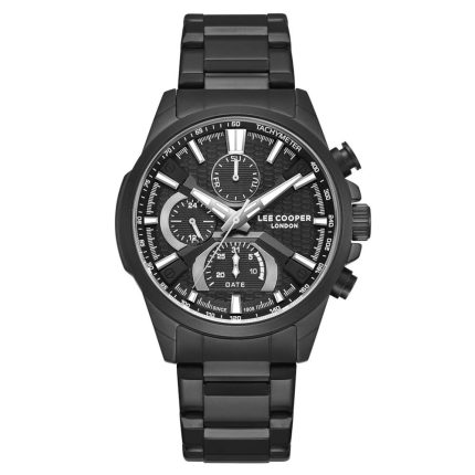 Lee Cooper Black Metal Bracelet LC08166.650