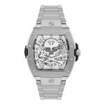 Philipp Plein The Skeleton 2.0 Automatic Silver Stainless Steel Bracelet PWJFA0425