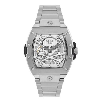 Philipp Plein The Skeleton 2.0 Automatic Silver Stainless Steel Bracelet PWJFA0425