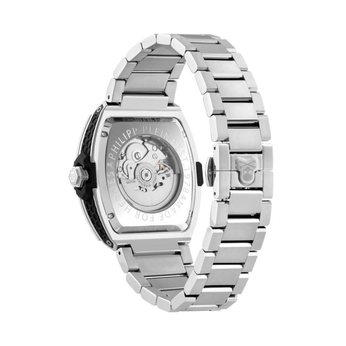 Philipp Plein The Skeleton 2.0 Automatic Silver Stainless Steel Bracelet PWJFA0425