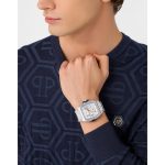 Philipp Plein The Skeleton 2.0 Automatic Silver Stainless Steel Bracelet PWJFA0425