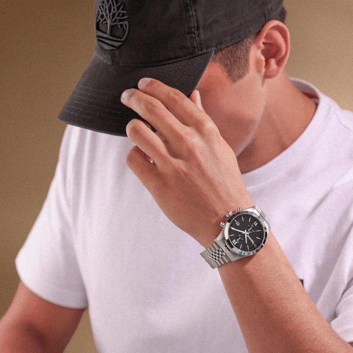 Timberland Ripgorge Chronograph Stainless Steel Bracelet TDWGI0075204