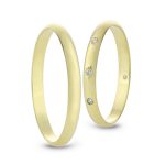 ΒΕΡΕΣ VERES 4 EVER ΑΠΟ 18 ΚΑΡΑΤΙΑ ΚΙΤΡΙΝΟ ΧΡΥΣΟ ΜΕ ΖΙΡΓΚΟΝ V5032-K18